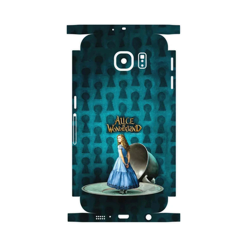 برچسب پوششی ماهوت مدل Alice in Wonderland-FullSkin مناسب برای گوشی موبایل سامسونگ Galaxy S6 Edge
