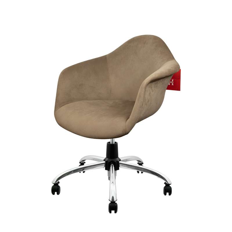 صندلی اداری هوگر مدل KH318 طرح پارچه ای