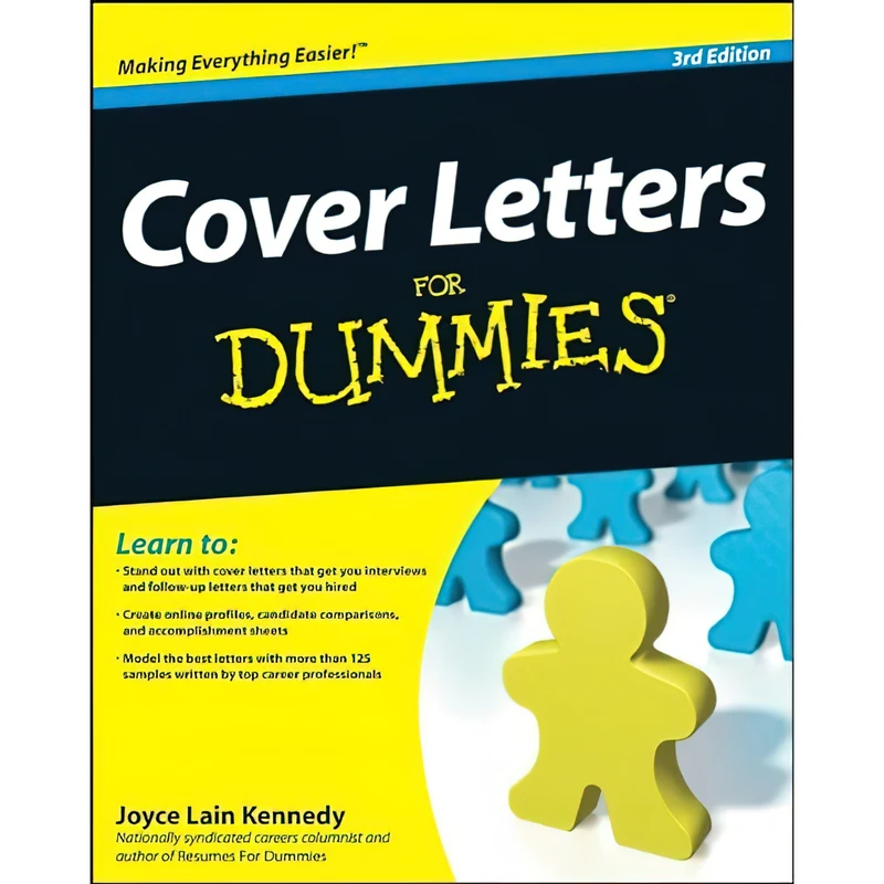 کتاب Cover Letters For Dummies اثر Joyce Lain Kennedy انتشارات For Dummies