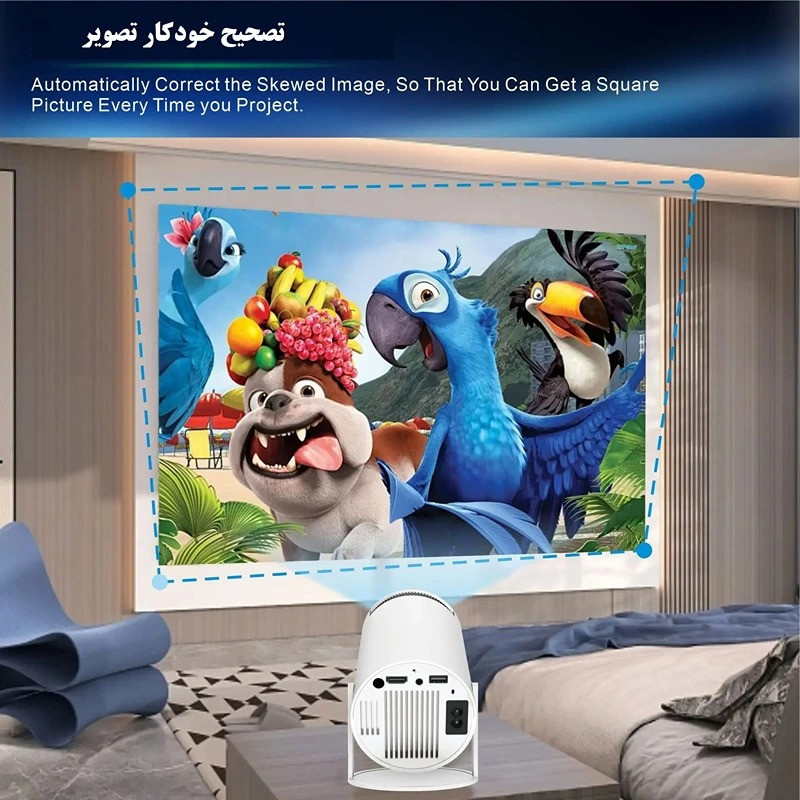 ویدئو پروژکتور قابل مدل M300 MAX PROJECTOR GAME 2in1