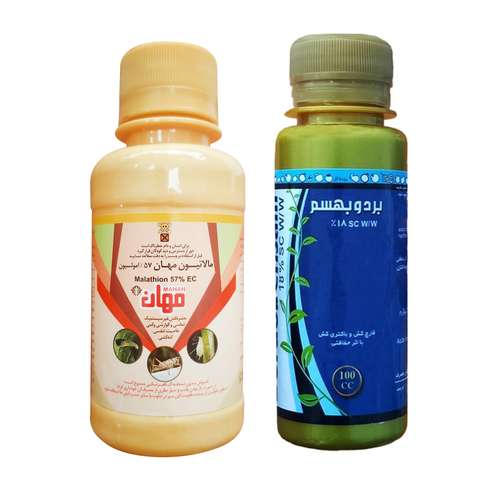حشره کش قارچکش مالاتیون و بردو مهان مدل مالتوس بردوفیکس حجم 100 میلی لیتر