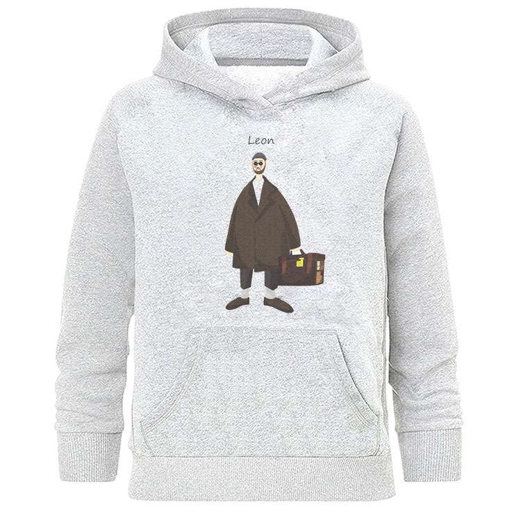 هودی زنانه طرح لئون مدل H648