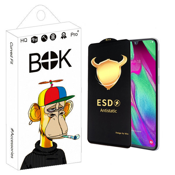 محافظ صفحه نمایش بوک مدل Biva Antistatic مناسب برای گوشی موبایل سامسونگ Galaxy A40