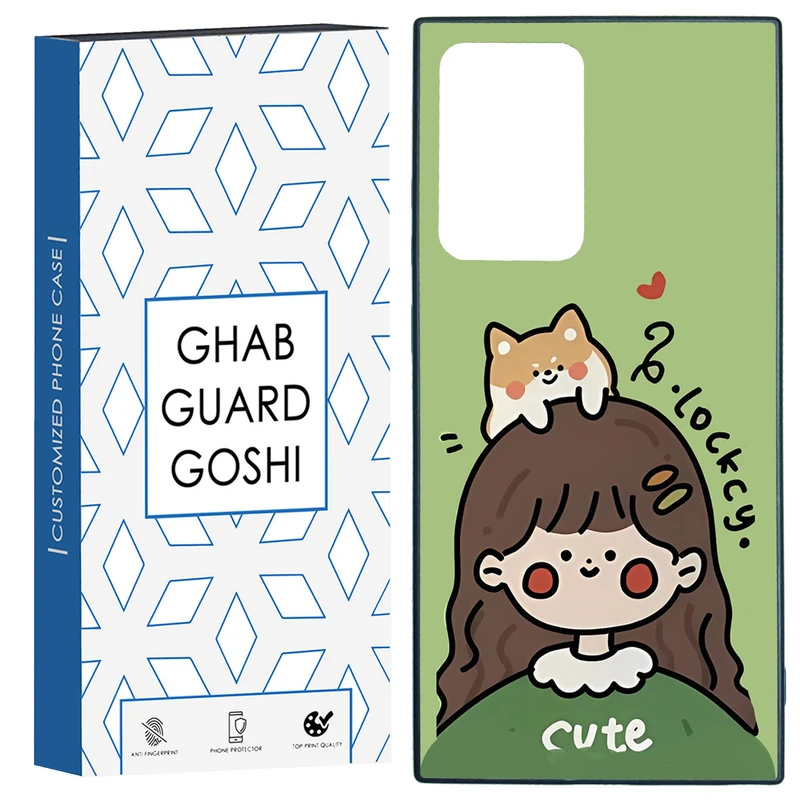 کاور قاب گارد گوشی طرح دخترانه کد TPU-026 مناسب برای گوشی موبایل سامسونگ Galaxy Note 20 Ultra