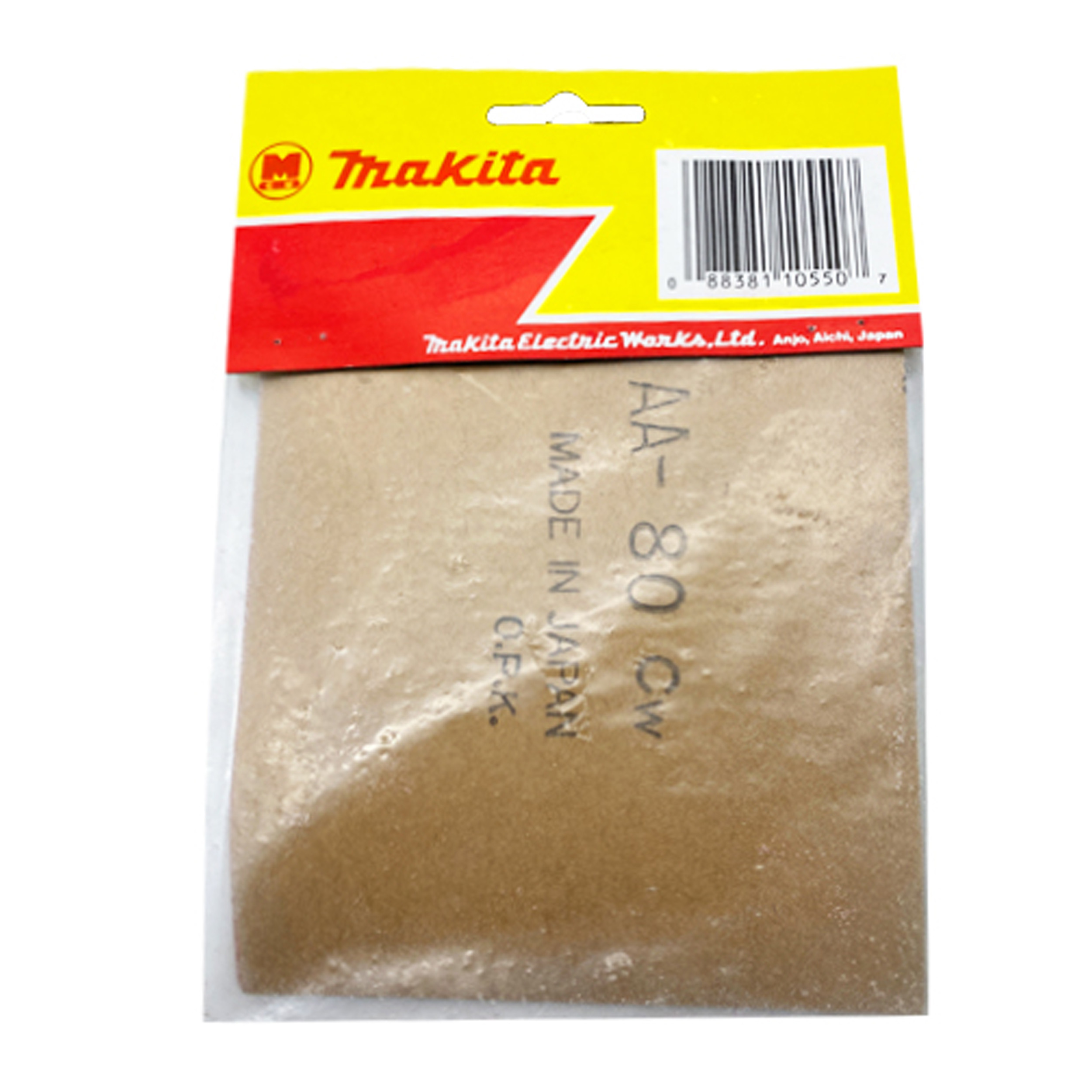 سنباده پشت کرکی ماکیتا مدل AA80 بسته 10 عددی