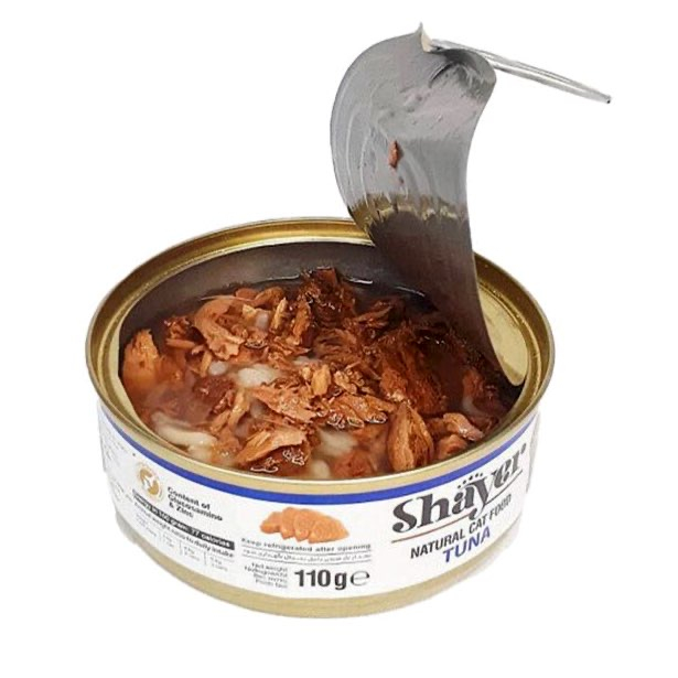 کنسرو غذای گربه شایر مدل مرغ و ماهی وزن 110 گرم بسته 12 عددی