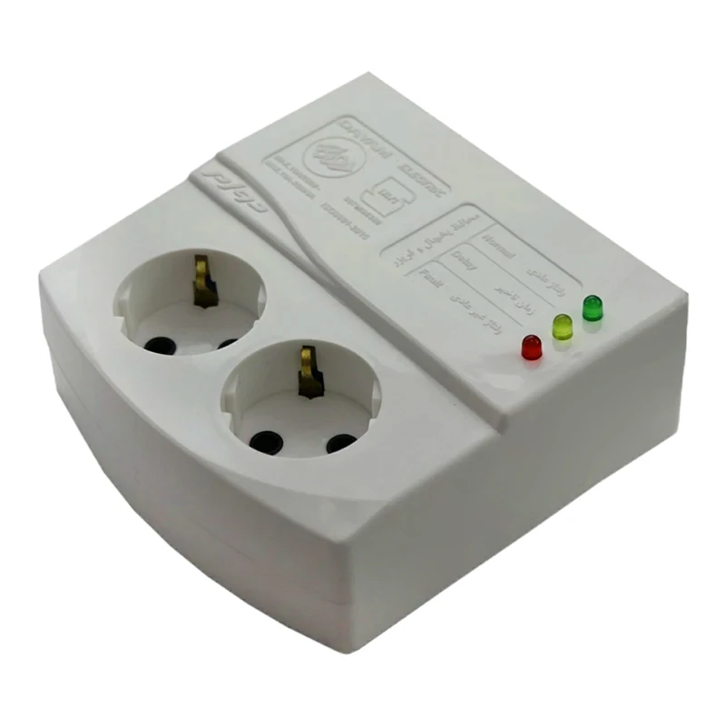  محافظ ولتاژ و چند راهی برق دوام الکتریک مدل M-POLY کد 5
