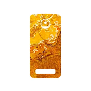 MAHOOT Gold Marble Cover Sticker for Motorola Moto Z