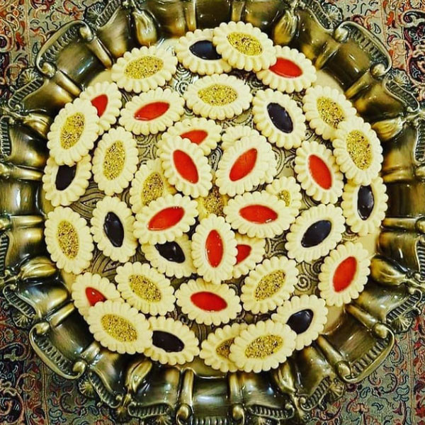 کاتر خمیر و شیرینی نگین مدل بیضی