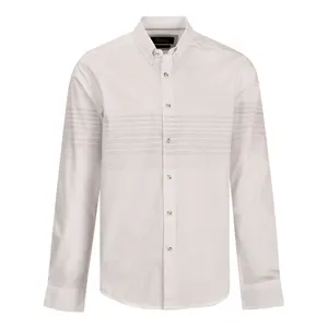 پیراهن آستین بلند مردانه بادی اسپینر مدل 3487 کد 1 رنگ سفید