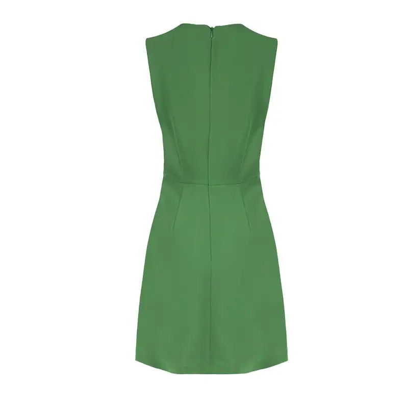 پیراهن زنانه سرژه مدل 205455 رنگ سبز