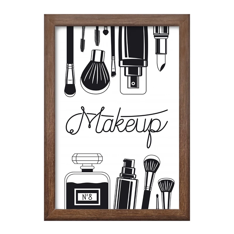 تابلو خندالو طرح آرایشگر و میکاپ آرتیست کد F1915