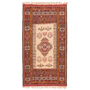 گلیم دستباف دو متری سی پرشیا کد 188028