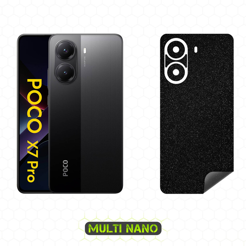برچسب پوششی مولتی نانو طرح کهکشانی مدل X-F1G مناسب برای گوشی موبایل شیائومی Poco X7 Pro