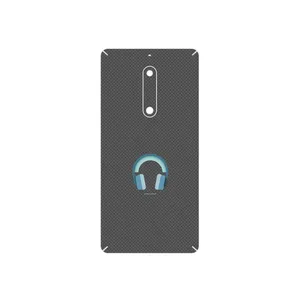 MAHOOT Minimal Headphone Icon Cover Sticker for Nokia 5