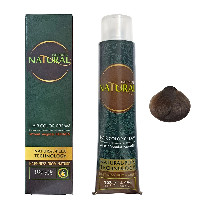 رنگ مو نچرال اینیستینکس شماره 8.32 حجم 120 میلی لیتر رنگ بلوند بیسکویتی روشن