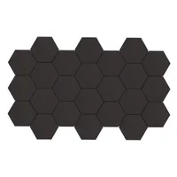 پنل آکوستیک اکوترپ مدل شش ضلعی hex12.12.4 بسته 24 عددی
