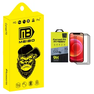 MEIBO +MHD Screen Protector For Apple iPhone 12 Pro Max Pack Of 3