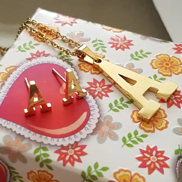 نیم ست زنانه مدل حرف A کد P77