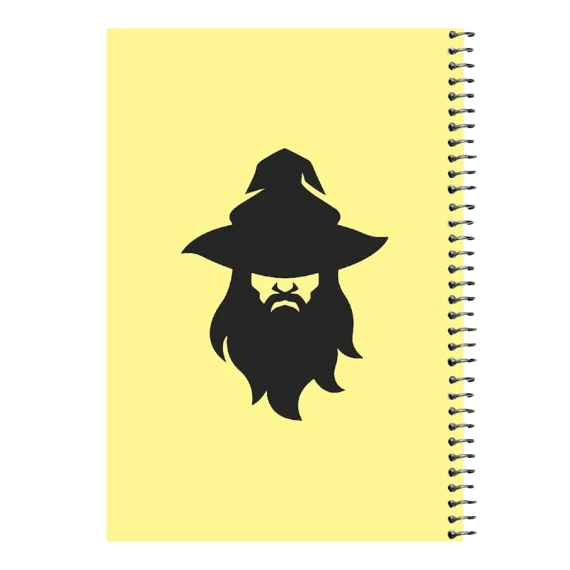 دفتر مشق 80 برگ اس جی مدل جادوگر  