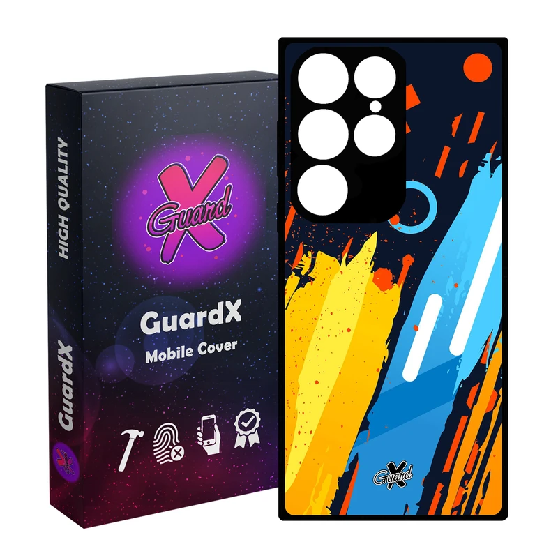 کاور گارد ایکس طرح Colors مدل Glass10171 مناسب برای گوشی موبایل سامسونگ Galaxy S24 Ultra