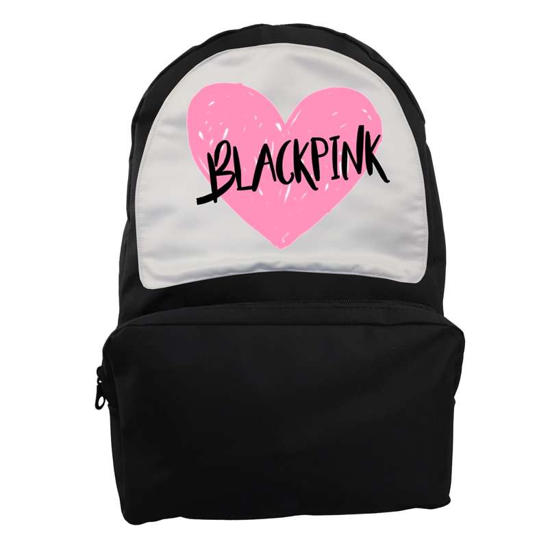 کوله پشتی مدل گروه موسیقی black pink کد k-198