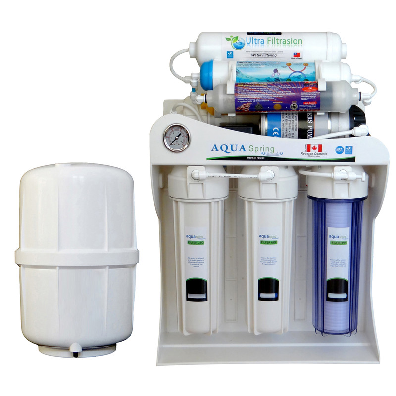 دستگاه تصفیه کننده آب آکوآ اسپرینگ مدل UF-SF4000 به همراه فیلتر بسته 3 عددی