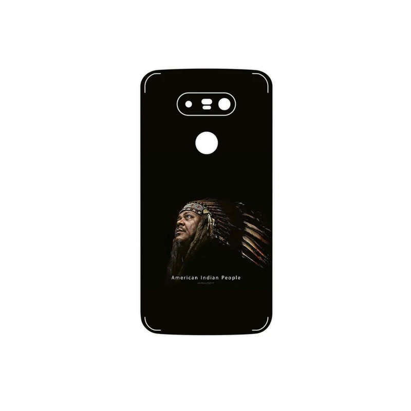 برچسب پوششی ماهوت مدل Portrait of an Indian Man مناسب برای گوشی موبایل ال جی G5