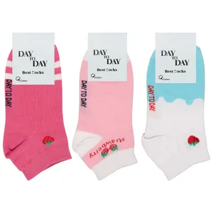 جوراب بچگانه دی تو دی مدل DT5-5 مجموعه 3 عددی