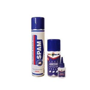 چسب کاغذ و چسب 123 دوپلی کالر مدل اسپری حجم 400 میلی لیتر مجموعه 2 عددی