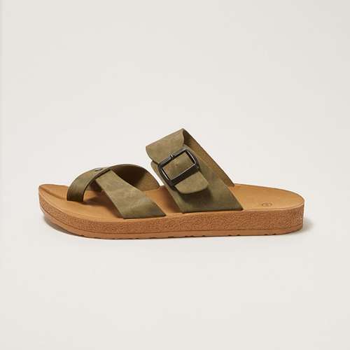 صندل مردانه ال سی وایکیکی مدل فول طبی استپ دار