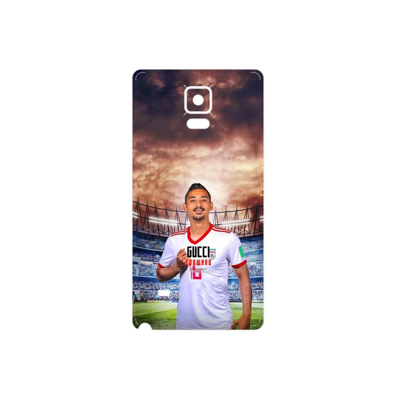 برچسب پوششی ماهوت مدل Reza Ghoochannejhad مناسب برای گوشی موبایل سامسونگ Galaxy Note 4