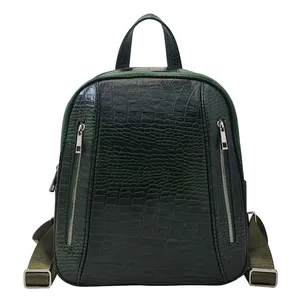 کوله پشتی زنانه مدل آریوس چرم طبیعی گاوی کد S_112