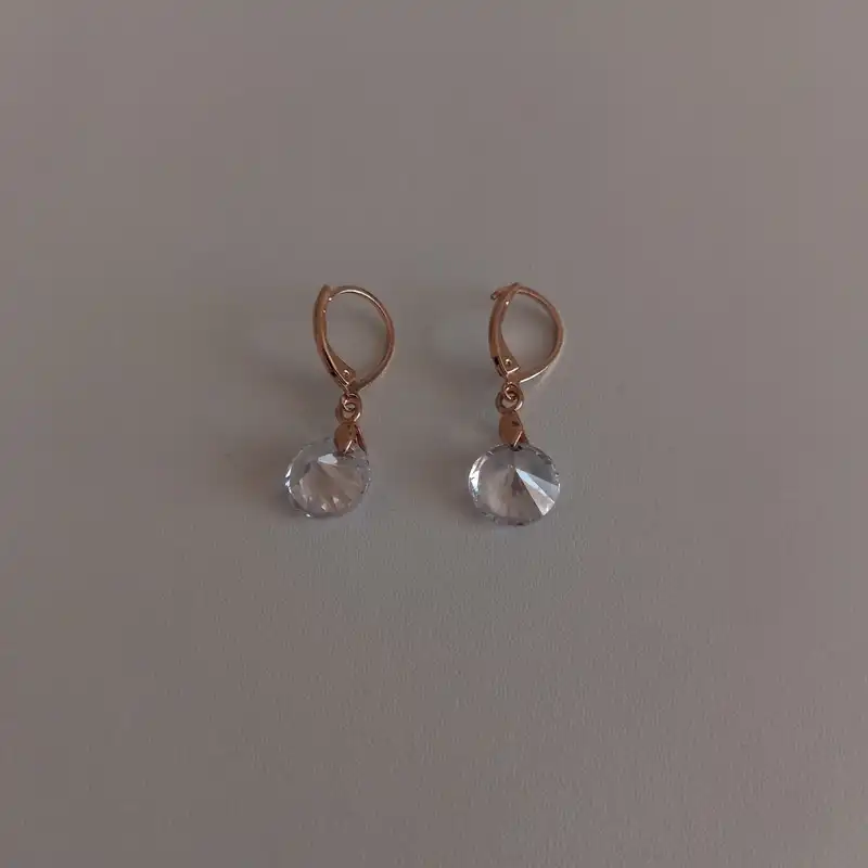 گوشواره زنانه مدل کریستال کد 060