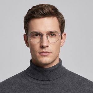 فریم عینک طبی گرد مدل ST6220C05-P298 مناسب برای انواع فرم صورت
