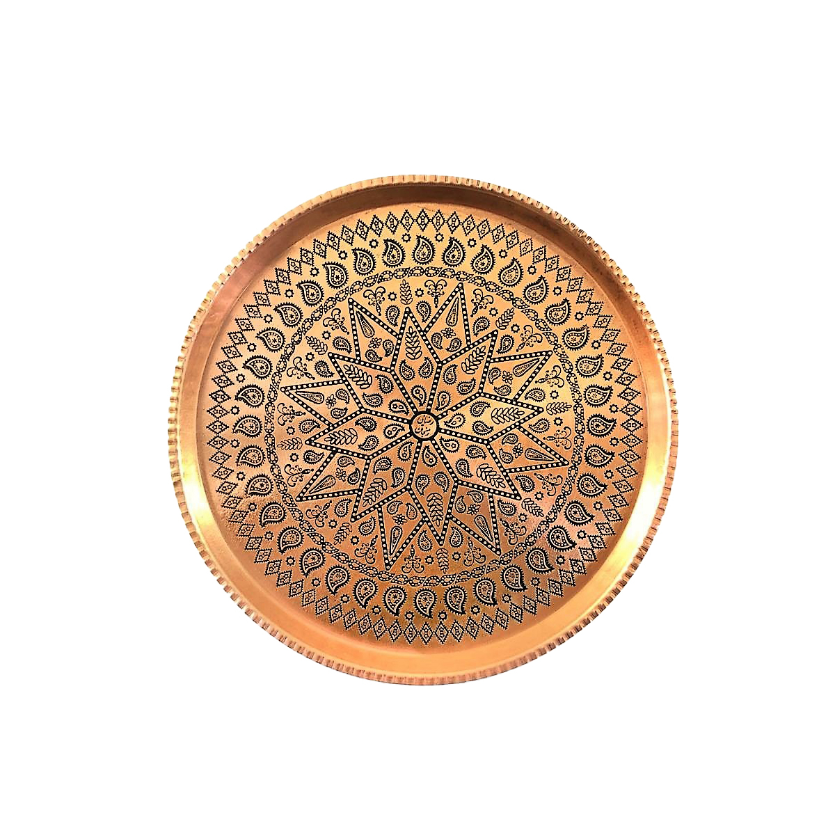 سینی مسی مدل گرد کد PCC34W800