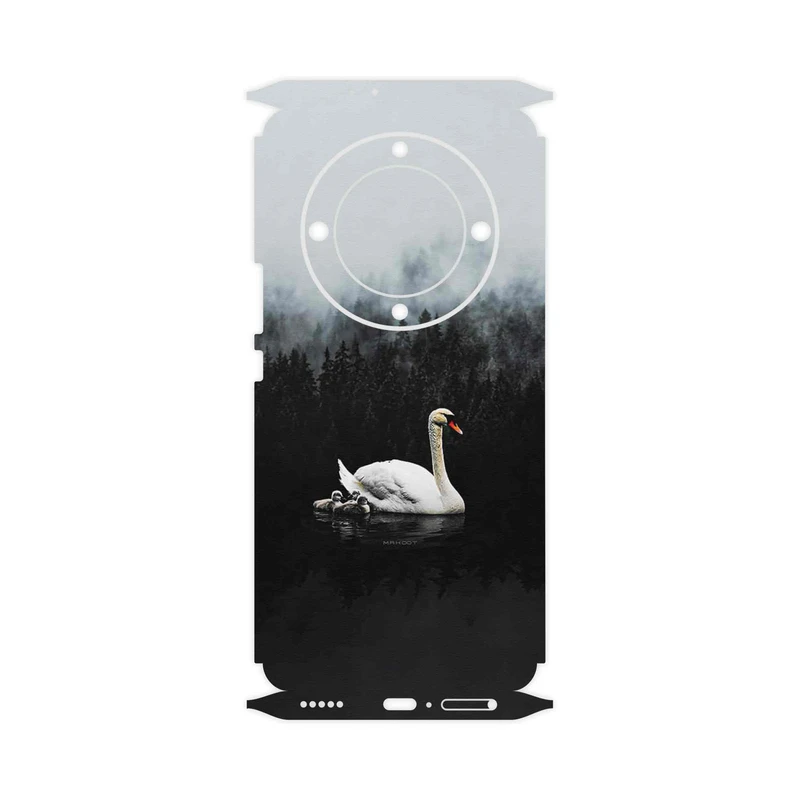 برچسب پوششی ماهوت مدل Swan_Lake-FullSkin مناسب برای گوشی موبایل آنر X9a