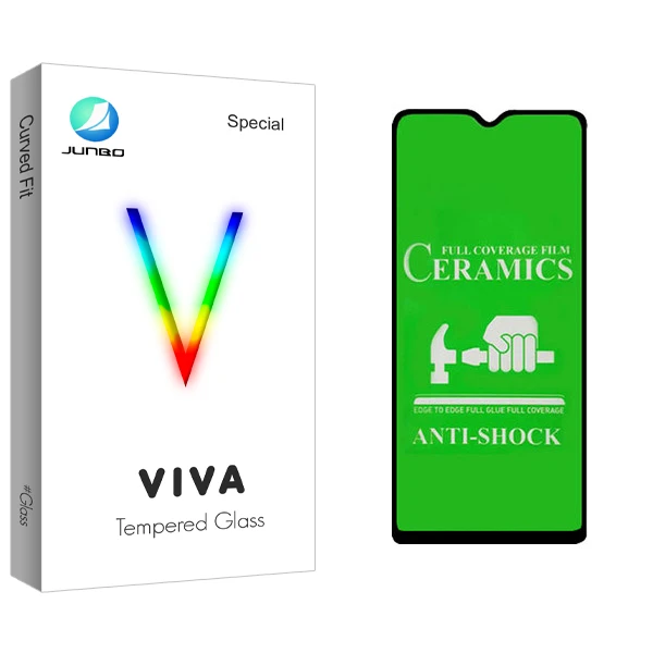 محافظ صفحه نمایش سرامیکی جانبو مدل Viva Glass مناسب برای گوشی موبایل شیائومی Redmi 9AT