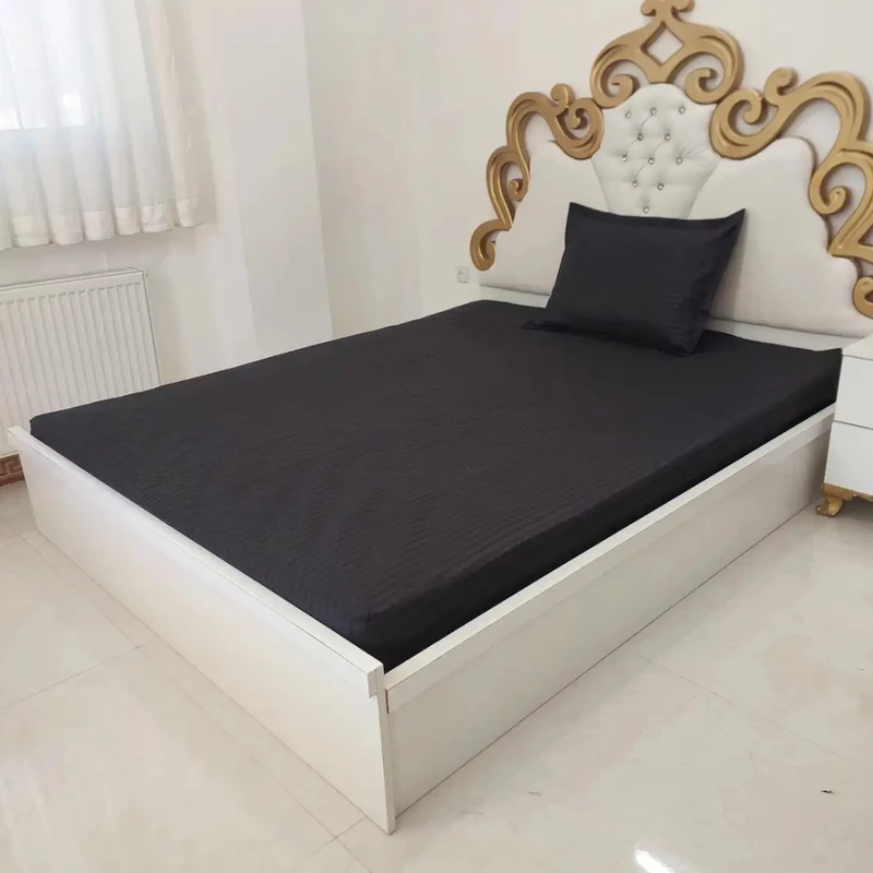 سرویس ملحفه میکرو مدل 110 یک نفره سایز 200x120 سانتی‌متر