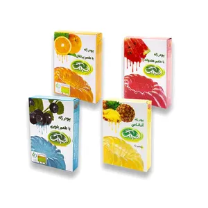 پودر ژله با طعم آناناس تمشک سیب ترش و توت فرنگی سیرنگ - 400 گرم بسته 4 عددی