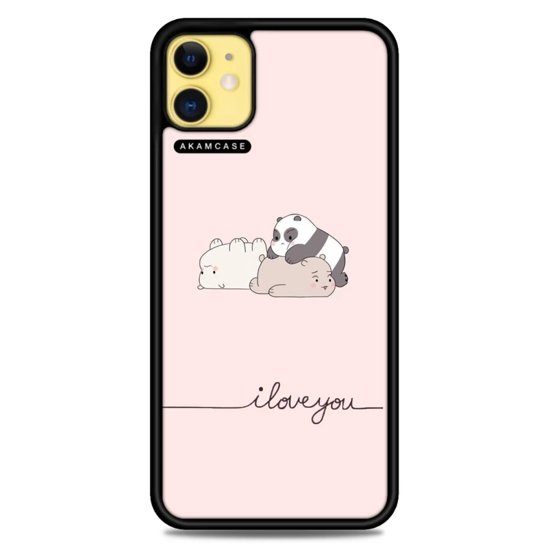 کاور آکام مدل AMCWA11-BARE BEAR12 مناسب برای گوشی موبایل اپل iPhone 11