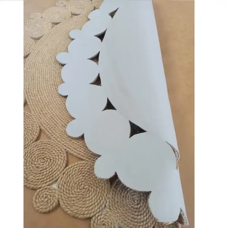 پادری طرح کنفی مدل دایره سایز 100x100 سانتی متر