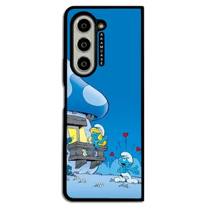 AKAM AMC-WSGZFOLD5-SMURFS-4 Cover For Samsung Galaxy Z Fold 5