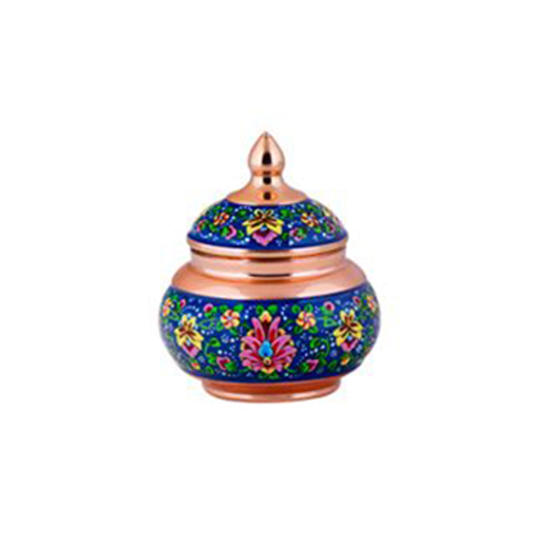 قندان مسی هنرلوکس طرح نقاشی مدل PGH11