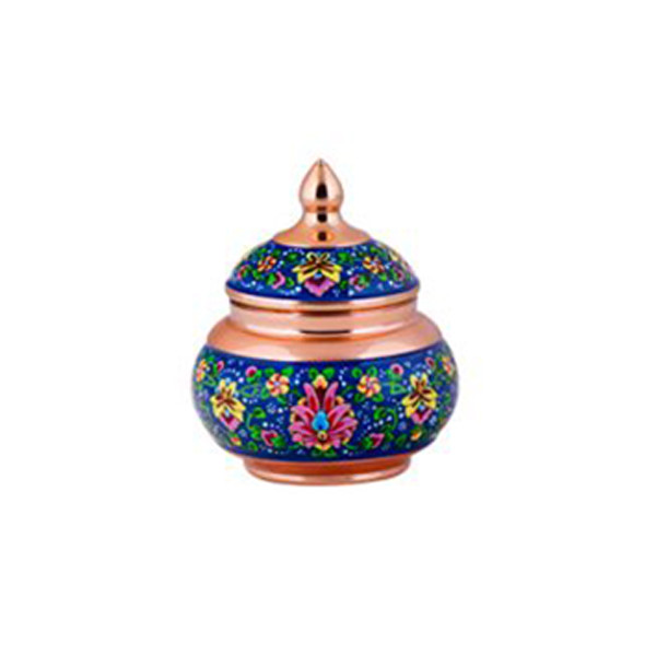 قندان مسی هنرلوکس طرح نقاشی مدل PGH11
