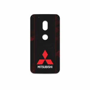 MAHOOT Mitsubishi Motor Cover Sticker for Motorola Moto G4 Play