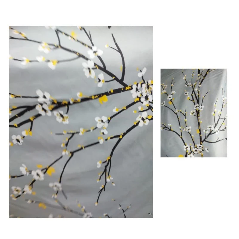 سرویس ملحفه مدل شکوفه کشدوزی یک نفره 2 تکه