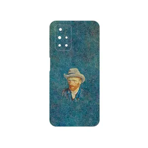 MAHOOT Self portrait with a gray felt hat Cover Sticker for Xiaomi Redmi 10