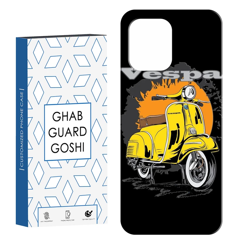 کاور قاب گارد گوشی طرح موتور وسپا کد Dimo-161 مناسب برای گوشی موبایل شیائومی Redmi 12