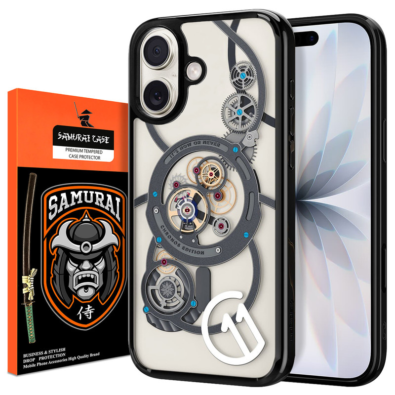 کاور سامورایی مدل SPG-Chronos مناسب برای گوشی موبایل اپل iPhone 17